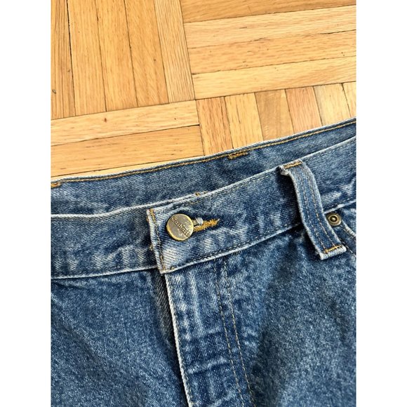 Carhartt B460 DVB Relaxed Fit Denim Blue Jeans Mens 40x30 Straight Cotton Work - Picture 4 of 7
